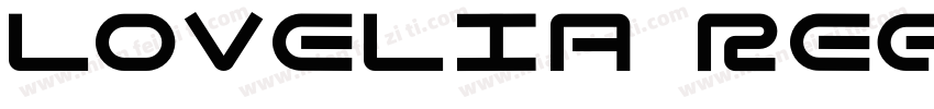 lovelia Regular字体转换
